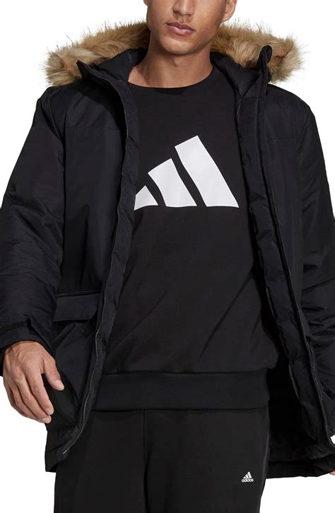 adidas Men's Utilitas Hooded Parka 